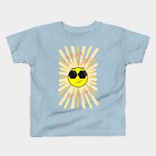 The Hot Sun - Typographical Design Kids T-Shirt